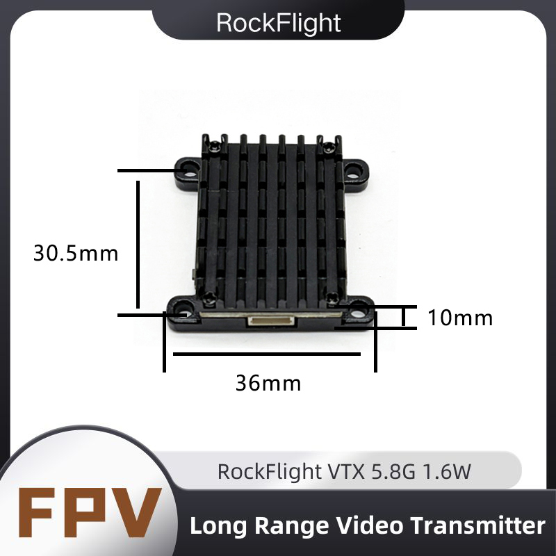 RockFlight TX663 VTX 5.8G 48CH - огляд і ціна Drone Racing Transmitter