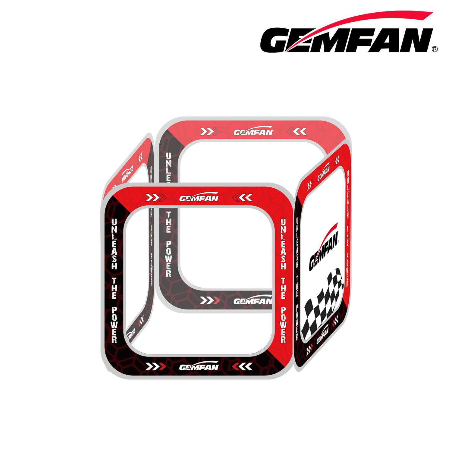 Gemfan AC-SM-6 FPV Racing Dron - огляд і ціна Drone Racing Flag